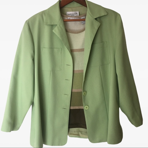 2/$25- Gloria Vanderbilt Sleeveless Ombré Green Knit Top - Picture 10 of 13